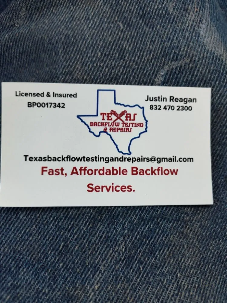 Slide of Texas Backflow Testing & Repairs