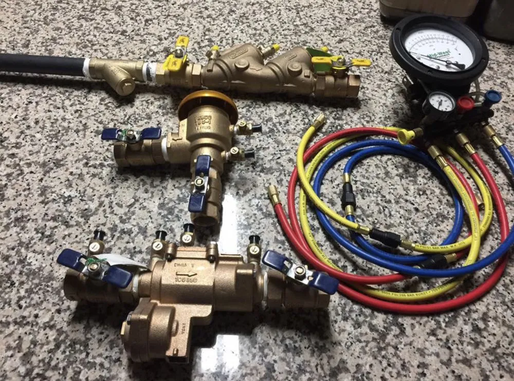 Slide of Texas Backflows