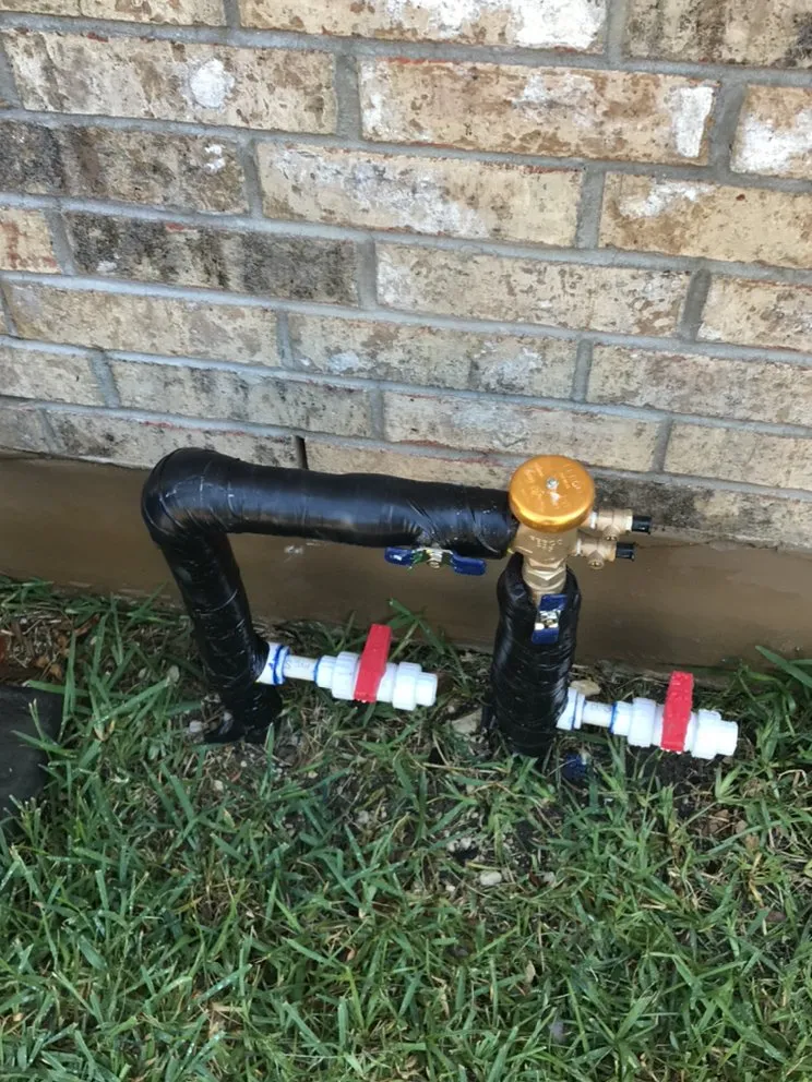 Slide of Texas Backflows