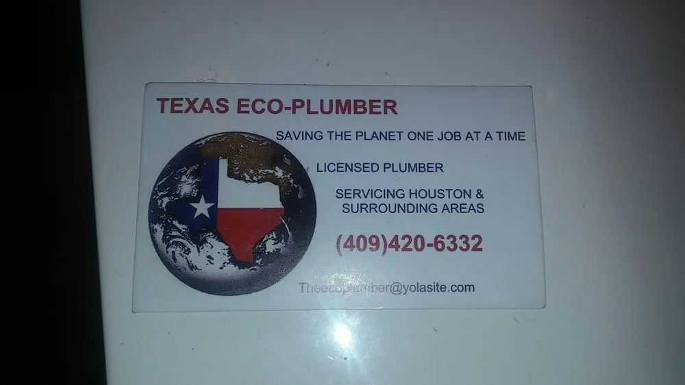 Slide of Texas Eco-Plumber