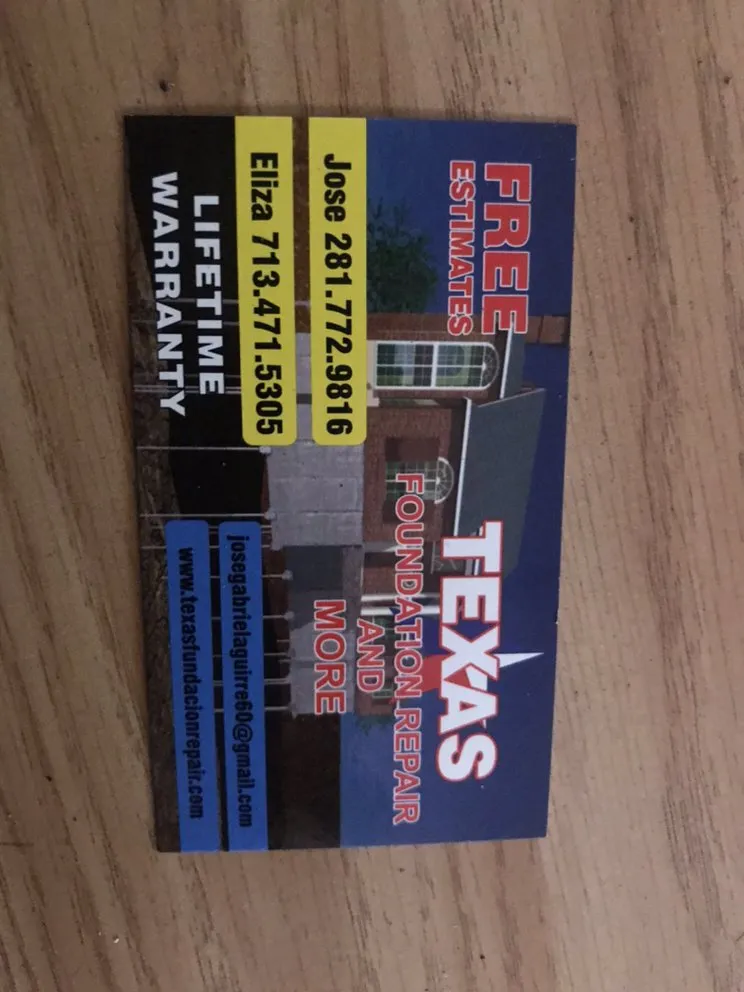 Slide of Texas Foundation Repair