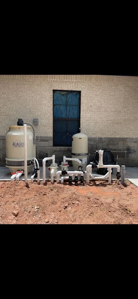 Slide of Texas Prestige Pool Plumbing