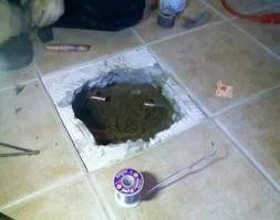 Slide of Texas Slab Leak Repair