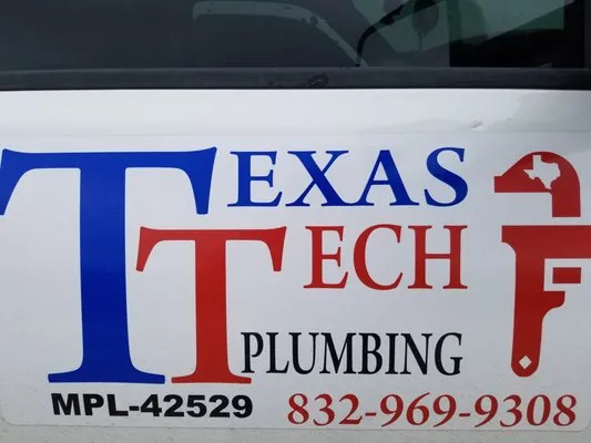 Texas Tech Plumbing Logo