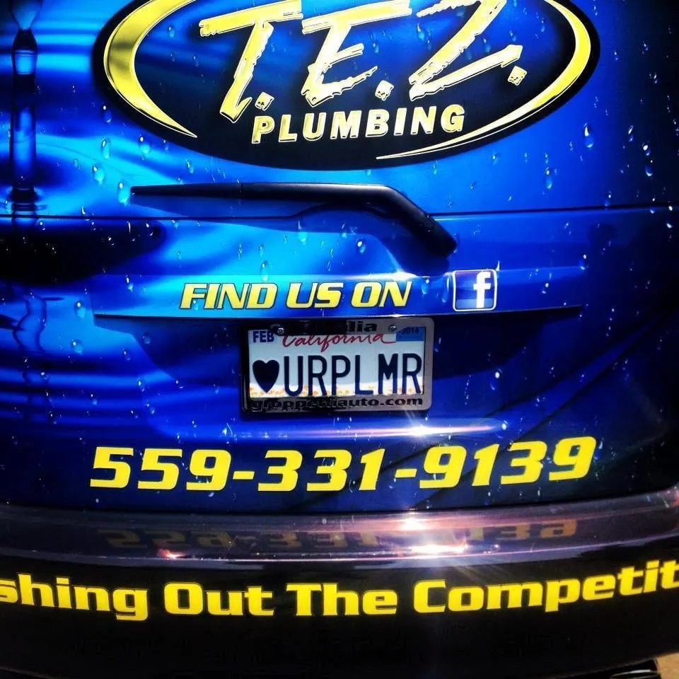 Slide of T.E.Z. Plumbing