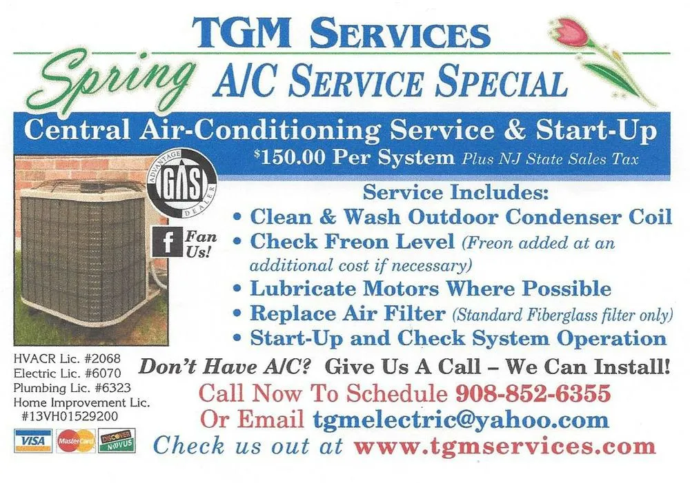 Slide of TGM Services