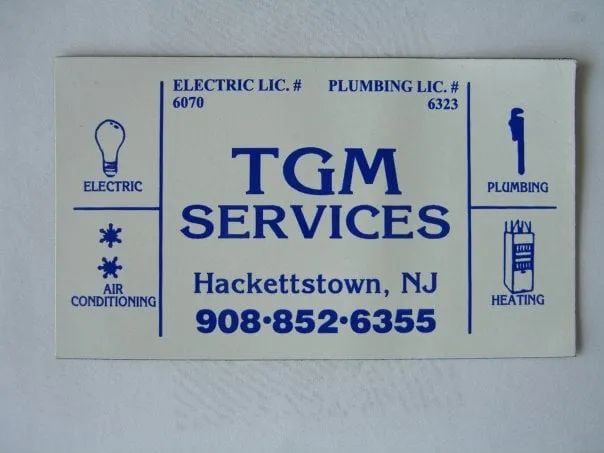 Slide of TGM Services