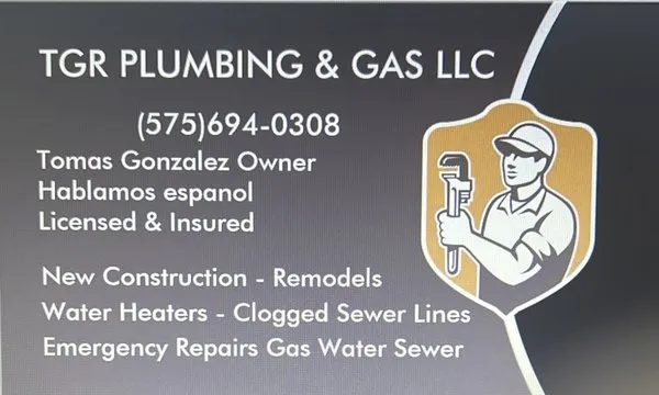 TGR Pumbing And Gas Logo