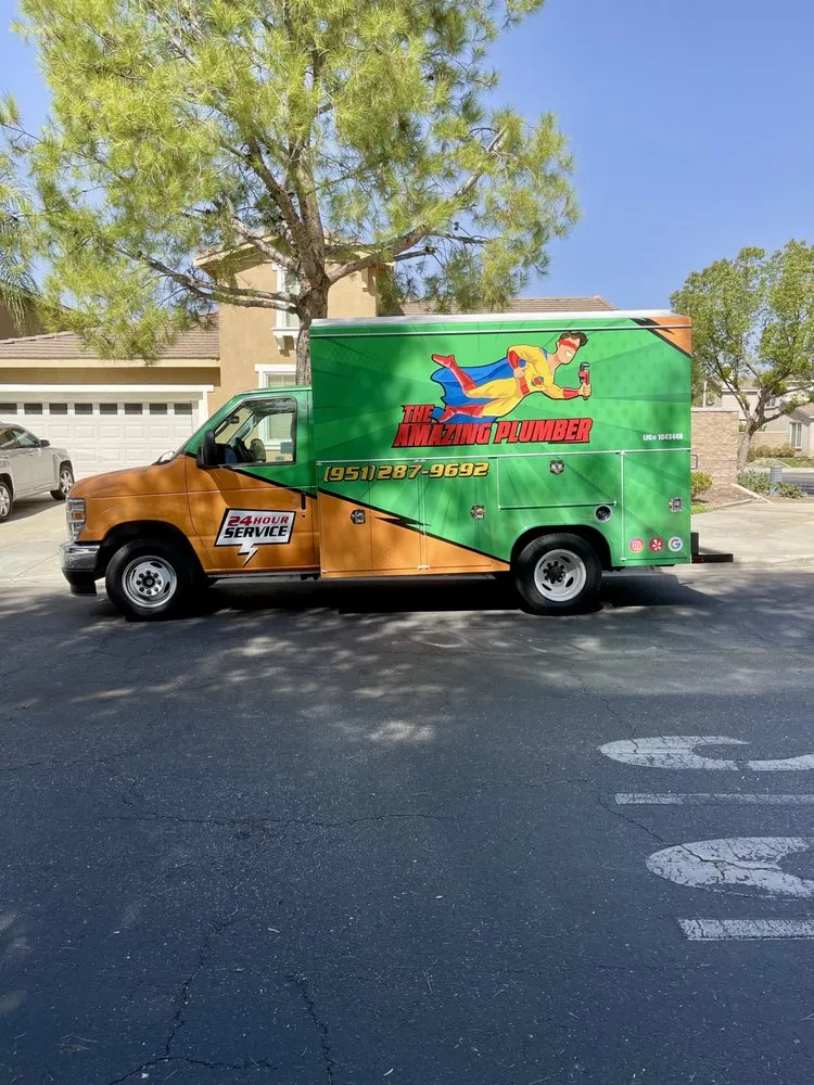 Slide of The Amazing Plumber