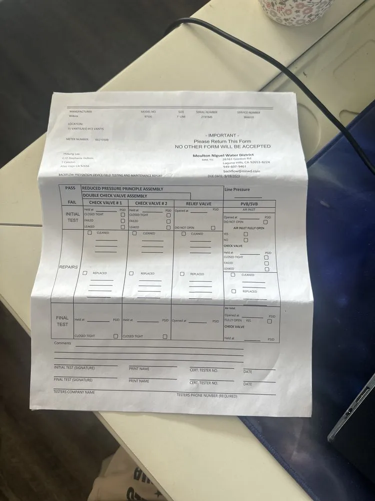 Slide of The Backflow Guys