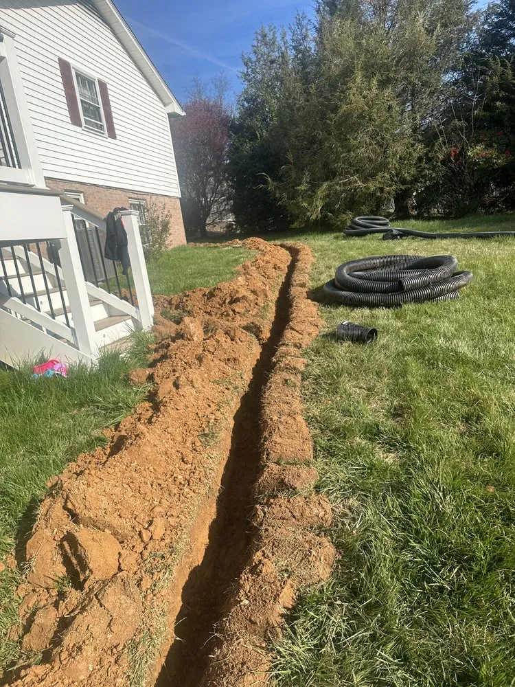 Professional drain cleaning for homes in Reston, VA by The Best Irrigation System
