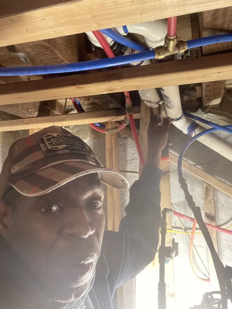 Slide of The Blue Brothers Plumbing