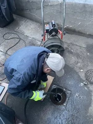 The Blue Brothers Plumbing Logo