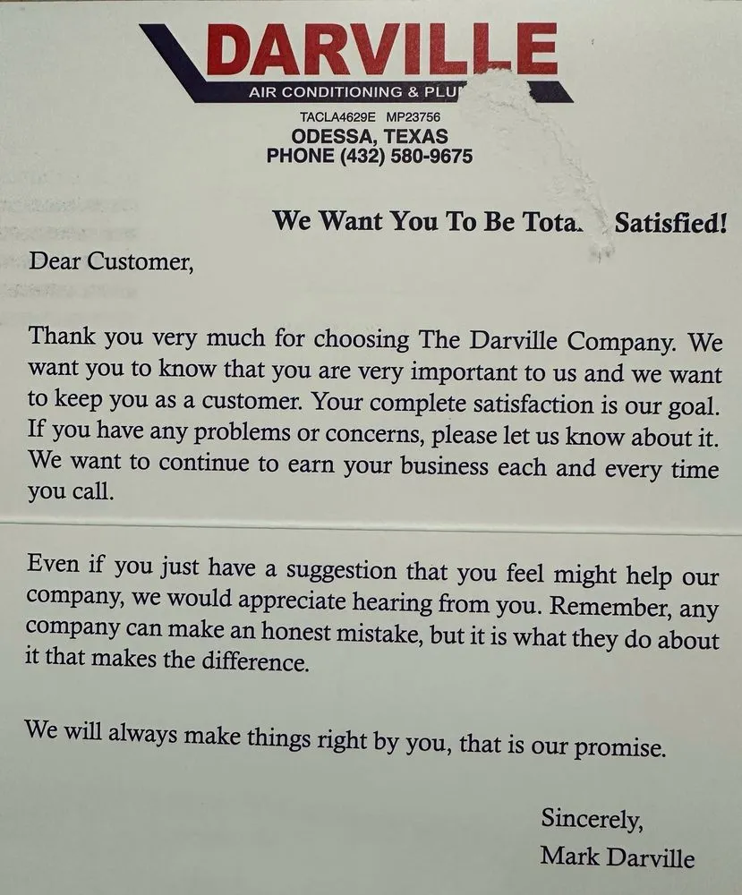 Slide of The Darville Company