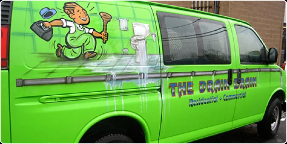 Slide of The Drain Brain