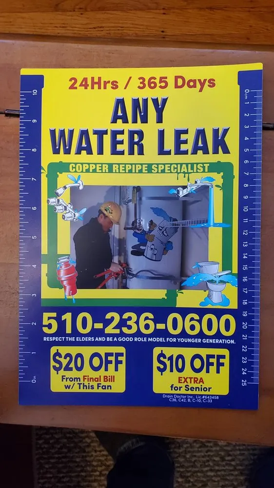 Slide of The Drain Doctor