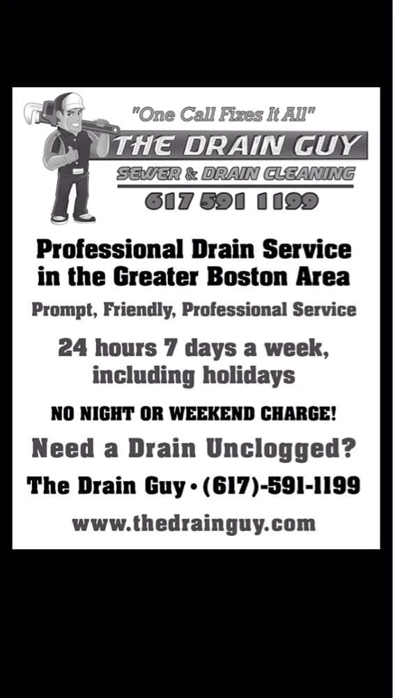 Slide of The Drain Guy