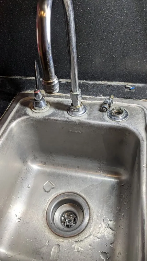 Slide of The Drain Man