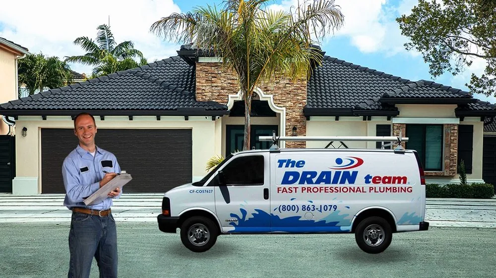 Slide of The Drain Team