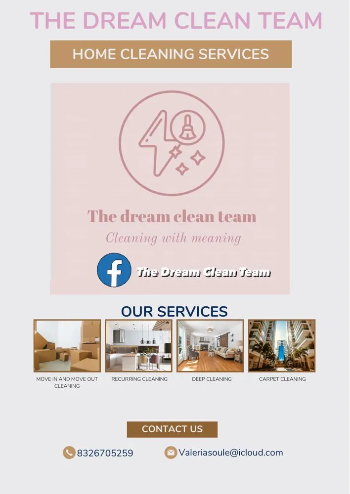 Slide of The Dream Clean Team