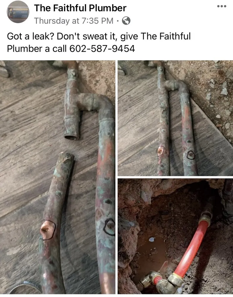 Slide of The Faithful Plumber