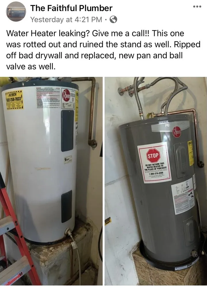 Slide of The Faithful Plumber