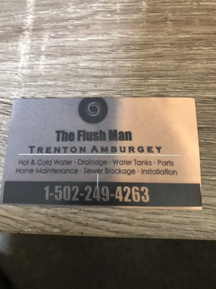 Slide of The Flush Man