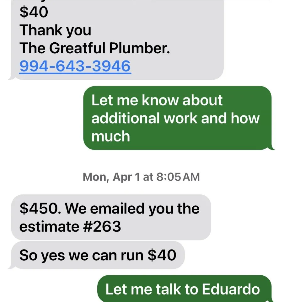 Slide of The Greatful Plumber