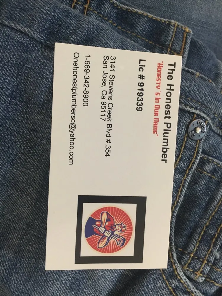 Slide of The Honest Plumber