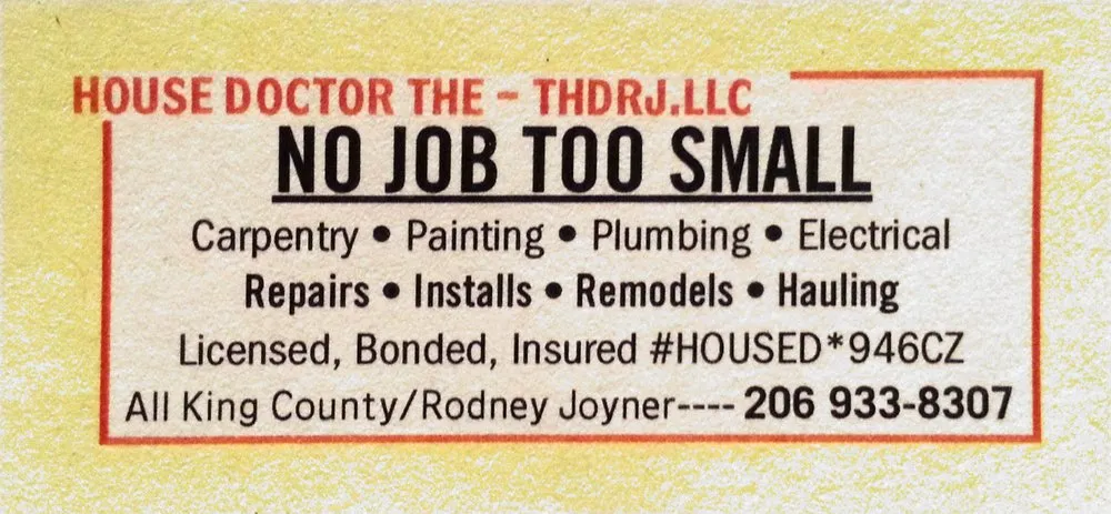 Slide of The House Doctor