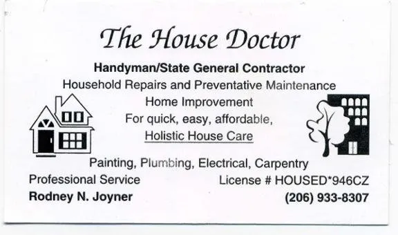 Slide of The House Doctor