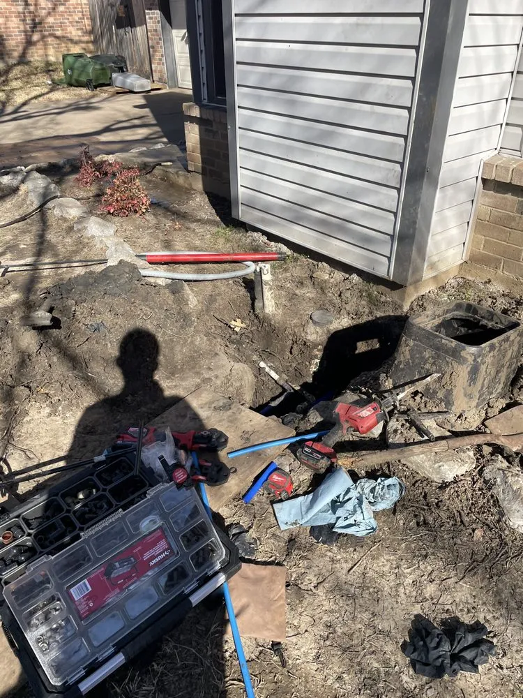 Slide of The Juan Slab Leak & plumbing