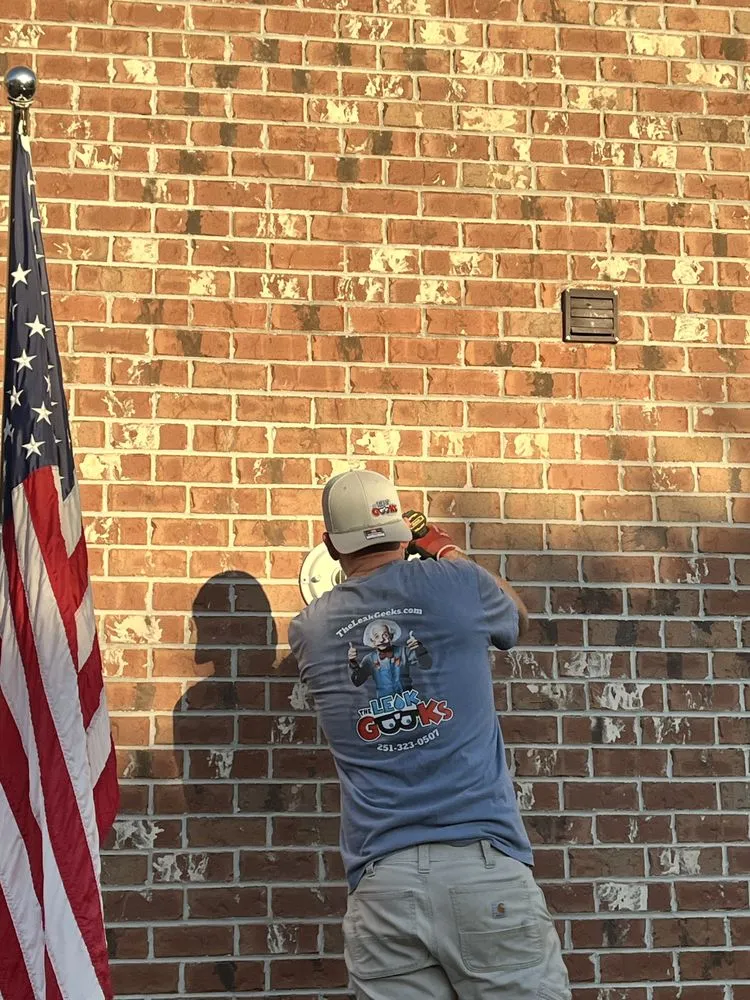 Slide of The Leak Geeks Plumbers