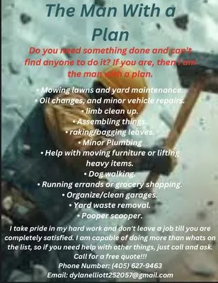 The Man With A Plan Logo