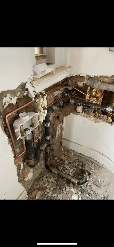 Slide of The Mark Plumbing