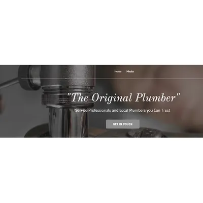 The Original Plumber Logo