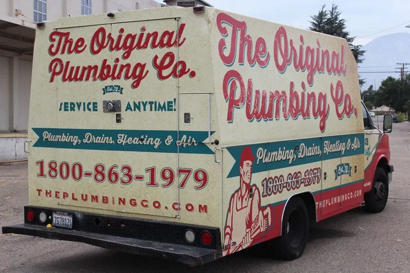 Slide of The Original Plumbing Company
