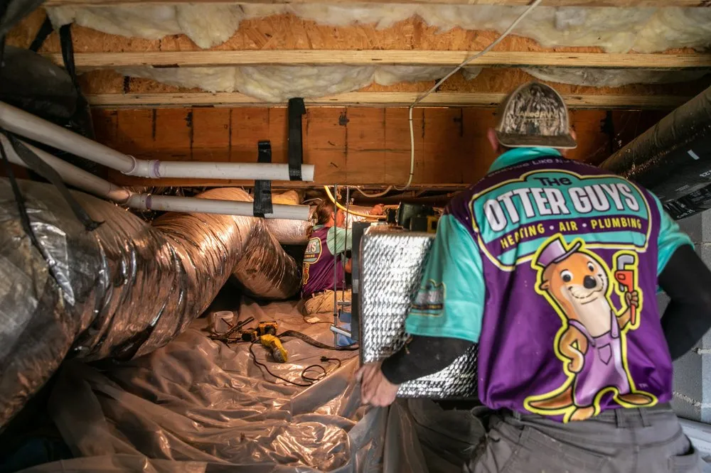 Slide of The Otter Guys