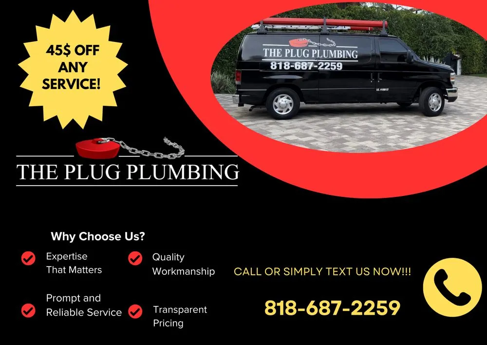 Top-rated plumbing repair for homes in Reseda, CA by The Plug Plumbing