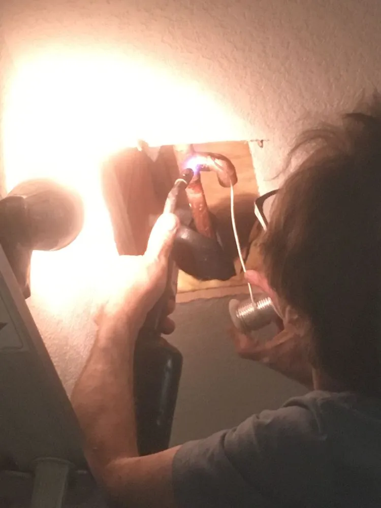 Slide of The Plumber