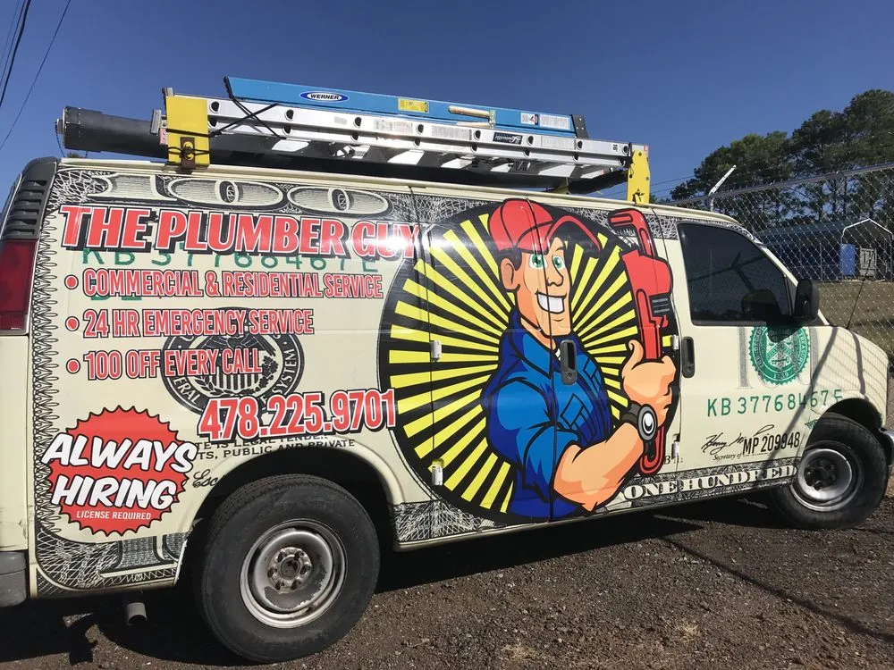 Slide of The Plumber Guy