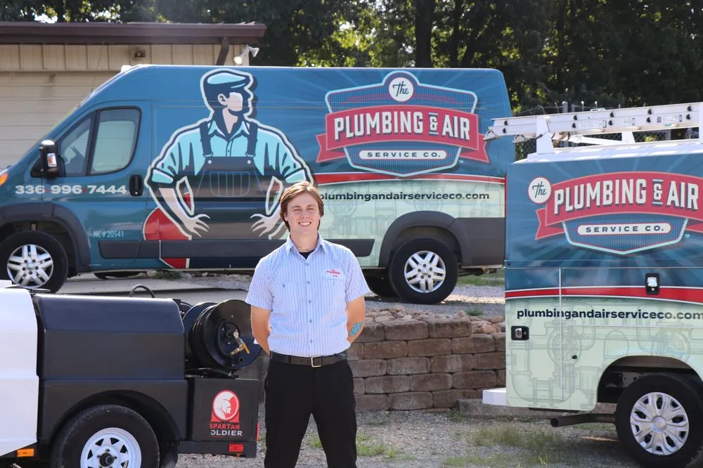 Quality water heater service for homes in Kernersville, NC by The Plumbing & Air Service Company
