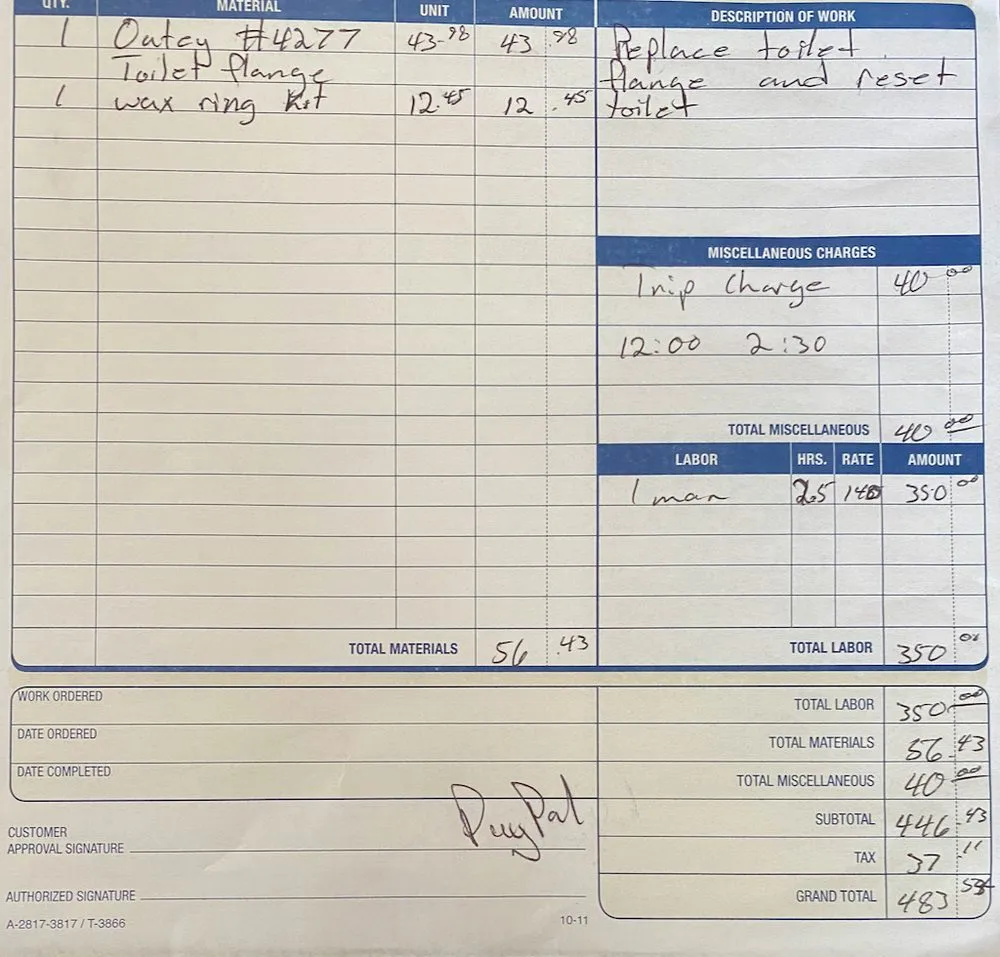 Slide of The Plumbing Company