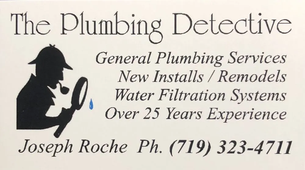 Slide of The Plumbing Detective