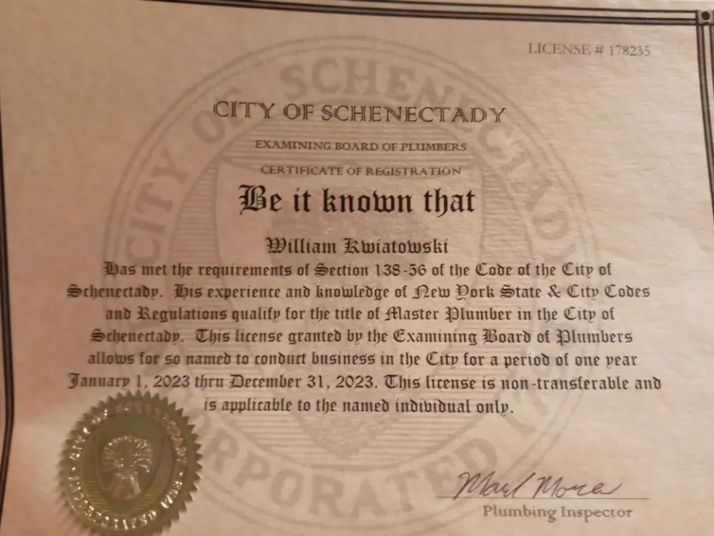 Slide of The Plumbing God