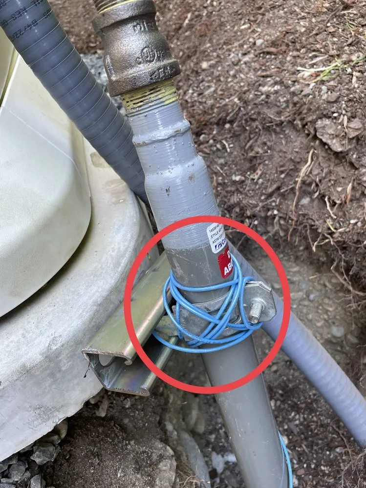 Slide of The Plumbing Joint