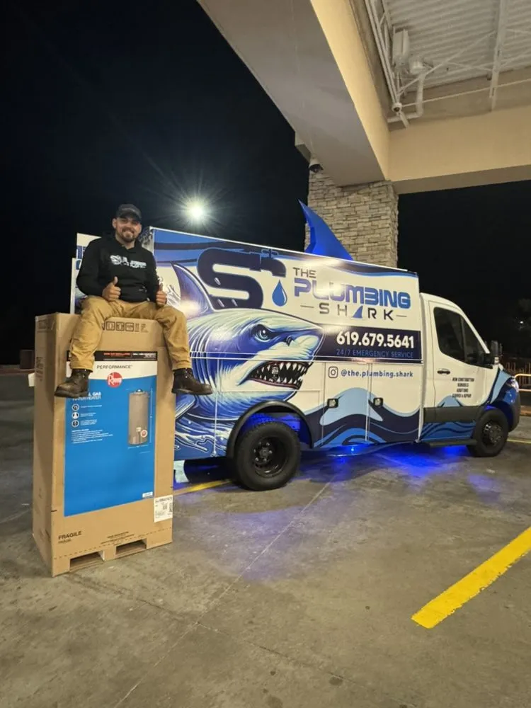 Slide of The Plumbing Shark