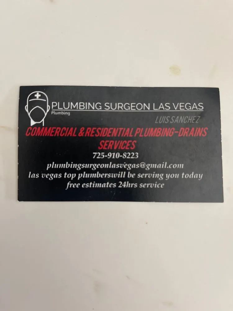 Slide of The Plumbing Surgeon