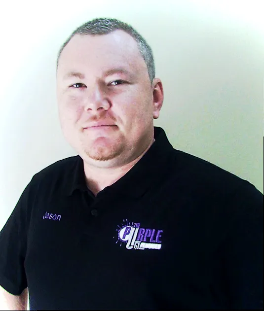 Slide of The Purple Plumber