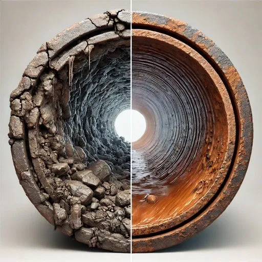 Slide of The Sewer Company